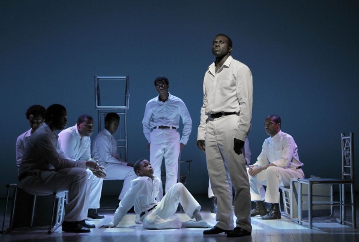 Joshua Henry and the company at 