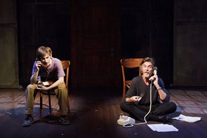 Noah Robbins (L) and John Glover @ BroadwayWorld Noah Robbins (L) and John Glover Photo