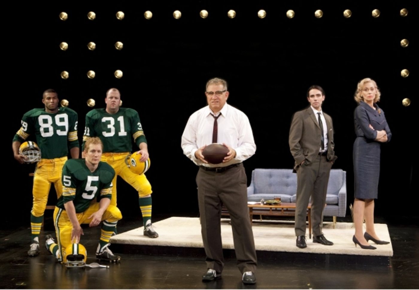 Photo Flash: Broadways LOMBARDI - First Production Shots!  Image