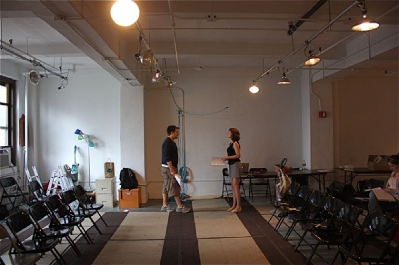 Photo Coverage: Theatre For the New City Rehearses KEEP YOUR BAGGAGE WITH YOU  Image