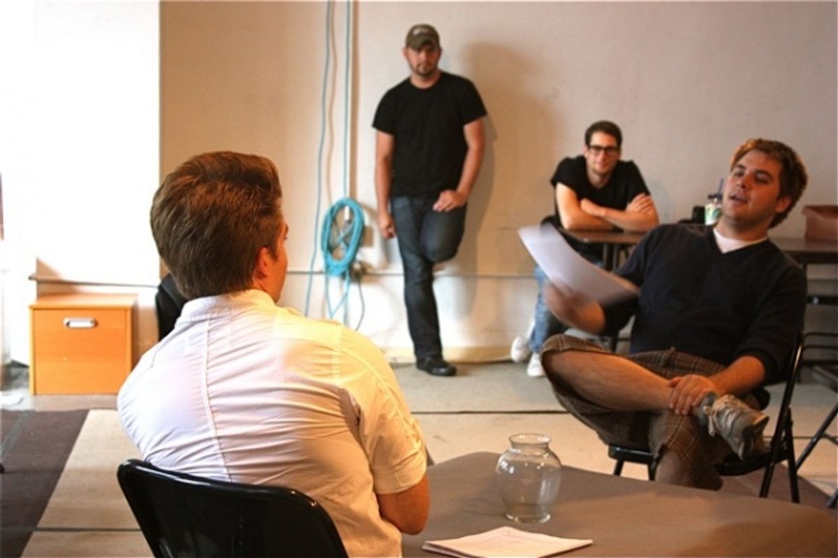 Daniel Abeles, Daniel Talbott, Jonathan Blitstein, and Nate Miller  at 