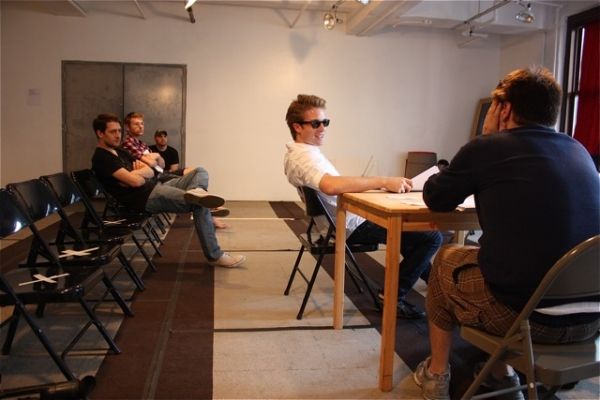 Jonathan Blitstein, Tristan Raines, Daniel Talbott, Daniel Abeles, and Nate Miller Photo