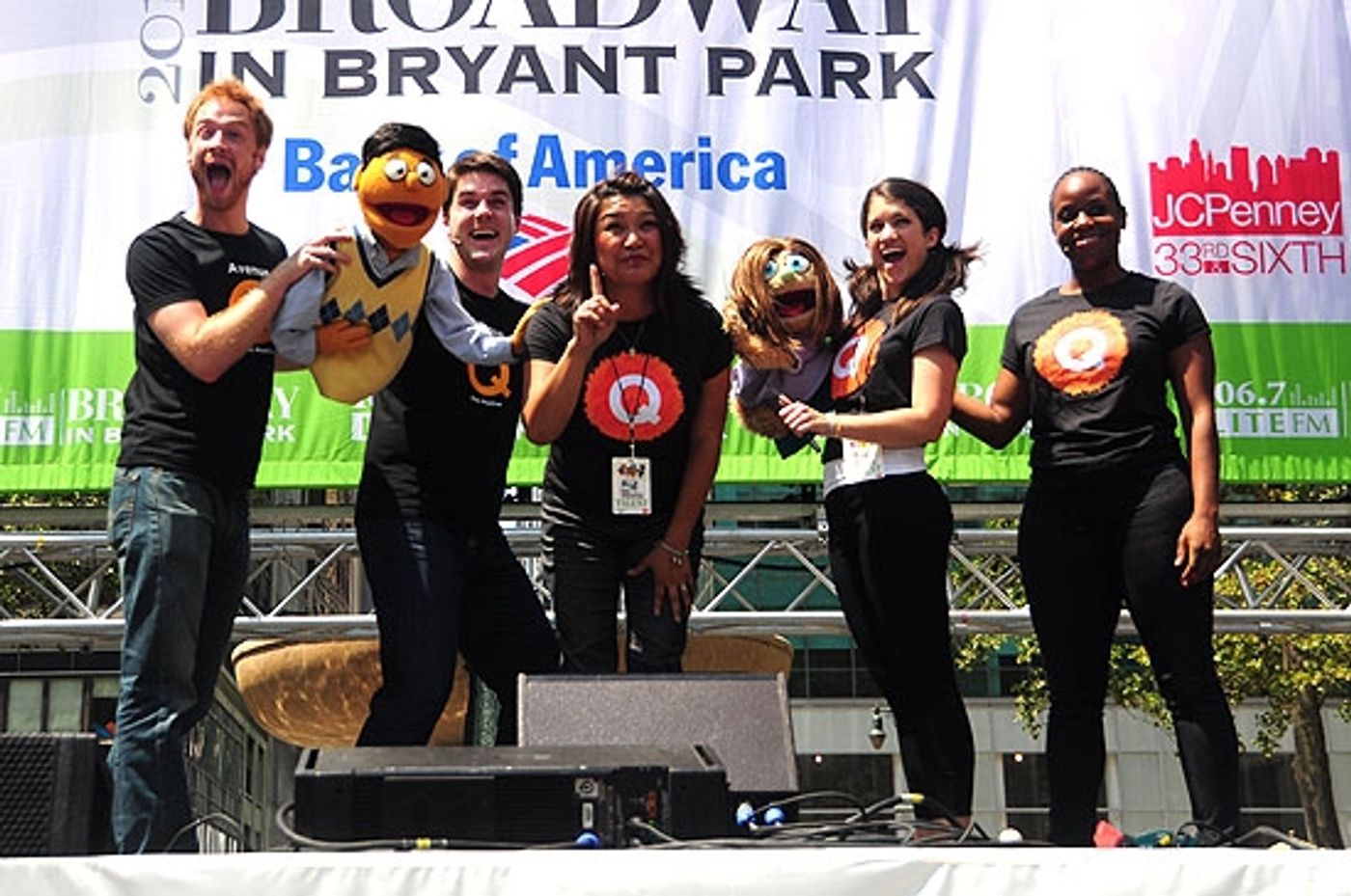 Photo Coverage: QUARTET, FELA!, AVENUE Q & More Play Broadway in Bryant Park! Photo Coverage: QUARTET, FELA!, AVENUE Q & More Play Broadway in Bryant Park! Image