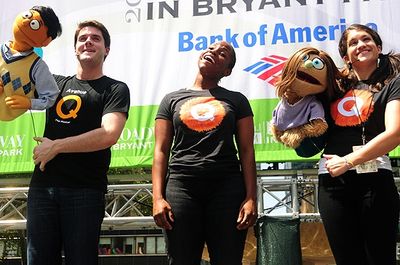 Seth Rettberg, Jasmin Walker & & Sarah Stiles (Avenue Q) Photo