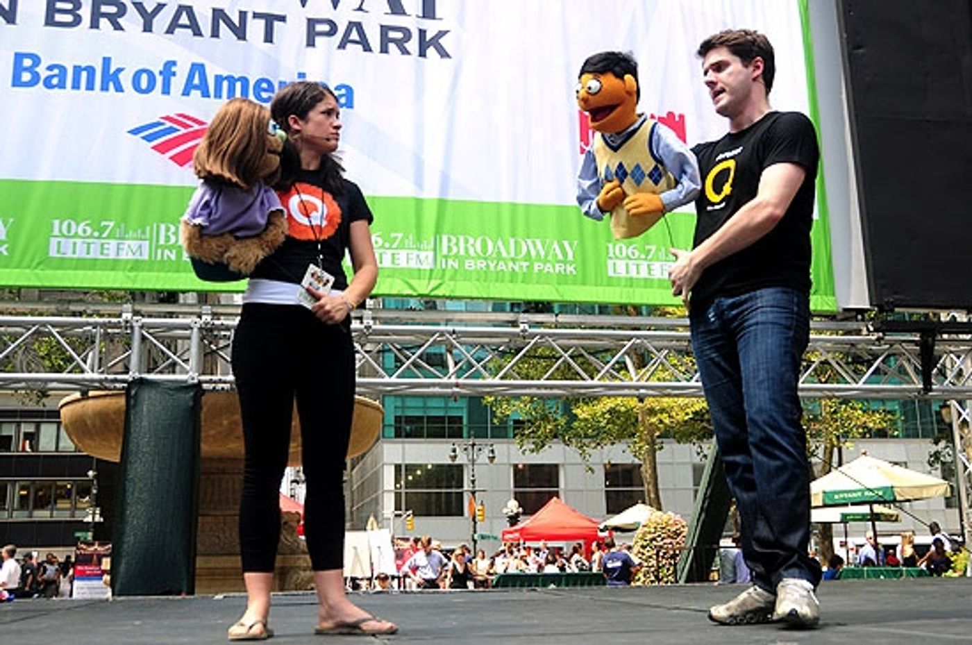 Photo Coverage: QUARTET, FELA!, AVENUE Q & More Play Broadway in Bryant Park! Photo Coverage: QUARTET, FELA!, AVENUE Q & More Play Broadway in Bryant Park! Image