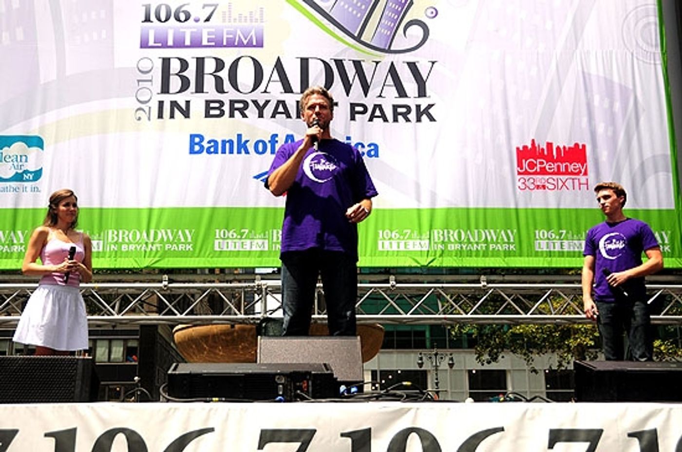 Photo Coverage: QUARTET, FELA!, AVENUE Q & More Play Broadway in Bryant Park! Photo Coverage: QUARTET, FELA!, AVENUE Q & More Play Broadway in Bryant Park! Image