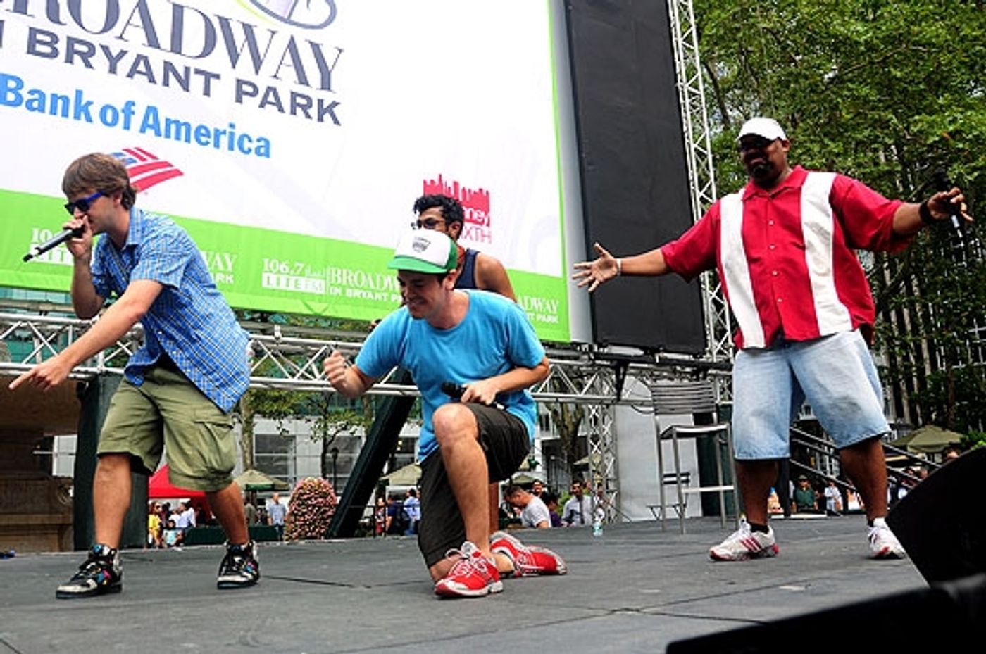 Photo Coverage: QUARTET, FELA!, AVENUE Q & More Play Broadway in Bryant Park! Photo Coverage: QUARTET, FELA!, AVENUE Q & More Play Broadway in Bryant Park! Image