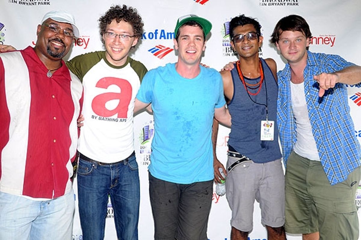 James Monroe Inglehart, Arthur Lewis,Anthony Veneziale, Utkarsh Ambudkar & Chris Sullivan (Freestyle Love Supreme ) at 