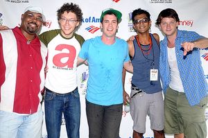 James Monroe Inglehart, Arthur Lewis,Anthony Veneziale, Utkarsh Ambudkar & Chris Sullivan (Freestyle Love Supreme ) @ BroadwayWorld James Monroe Inglehart, Arthur Lewis,Anthony Veneziale, Utkarsh Ambudkar & Chris Sull Photo