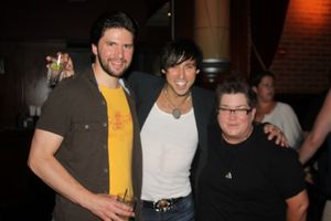 Louis Hobson, Joey Calveri and Lea DeLaria @ BroadwayWorld Louis Hobson, Joey Calveri and Lea DeLaria Photo