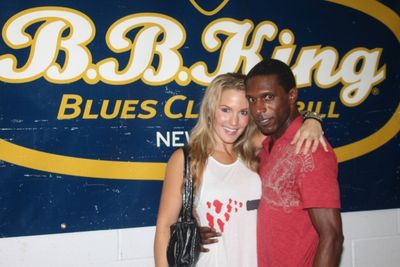 Katie Webber and Andre Ward  Photo