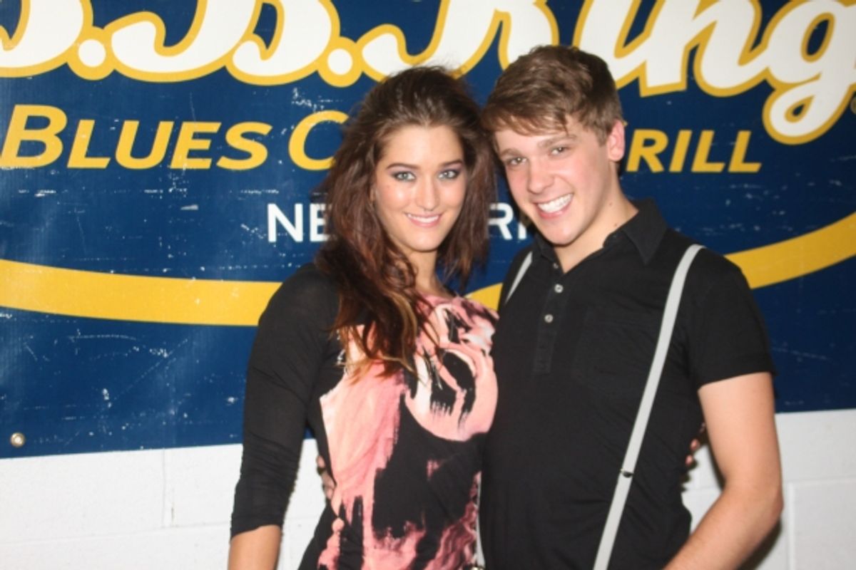 Julie Nelson and Derek St. Pierre  at 