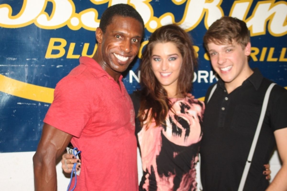 Andre Ward, Julie Nelson and Derek St. Pierre  at 