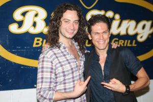Constantine Maroulis and MiG Ayesa @ BroadwayWorld Constantine Maroulis and MiG Ayesa Photo