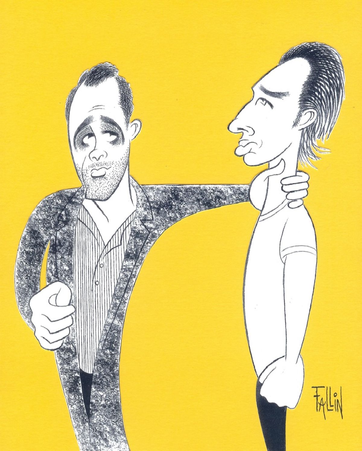 Bobby Cannavale and Zach Braff in TRUST at 