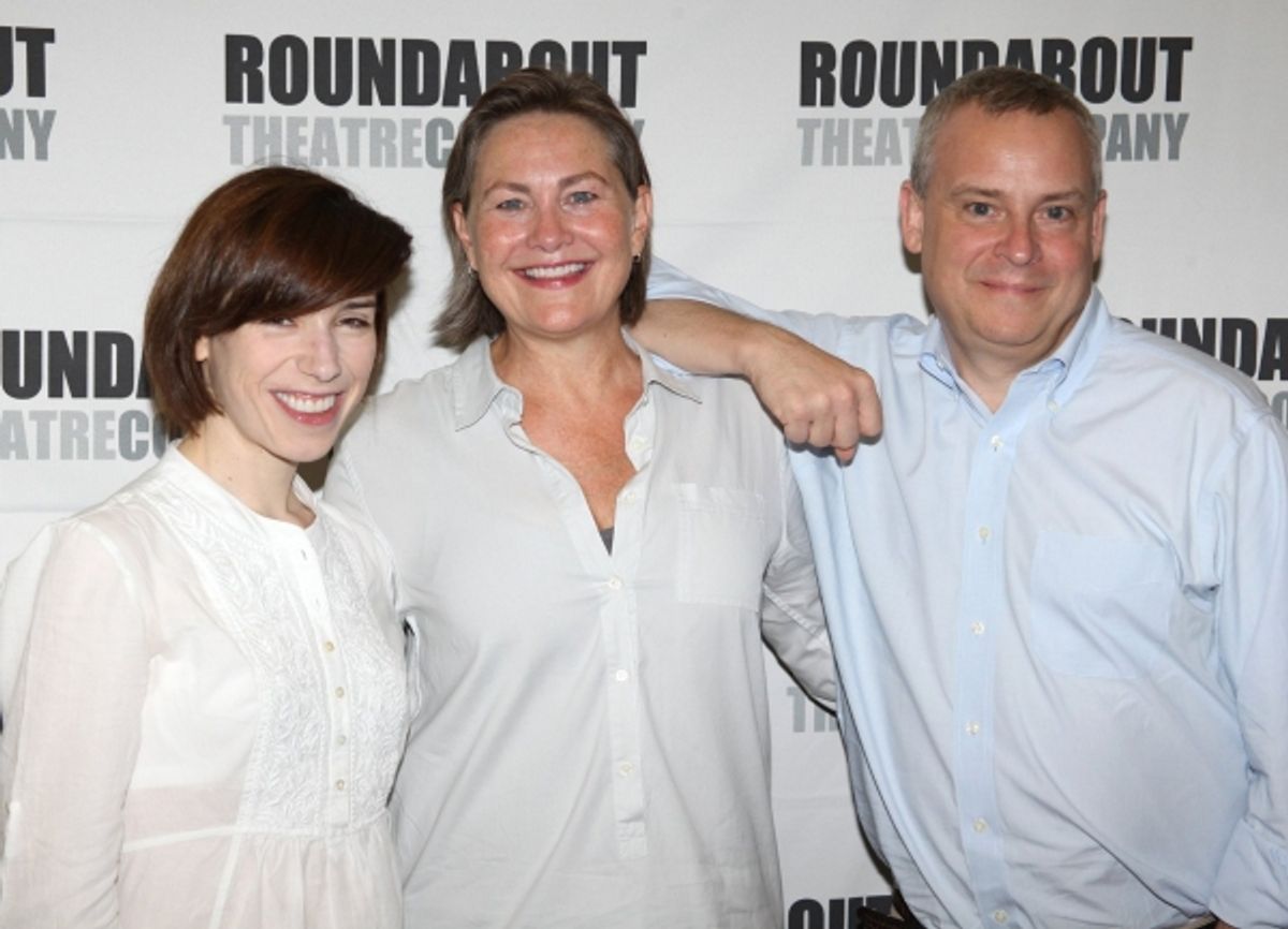 Sally Hawkins, Cherry Jones & Doug Hughes at 