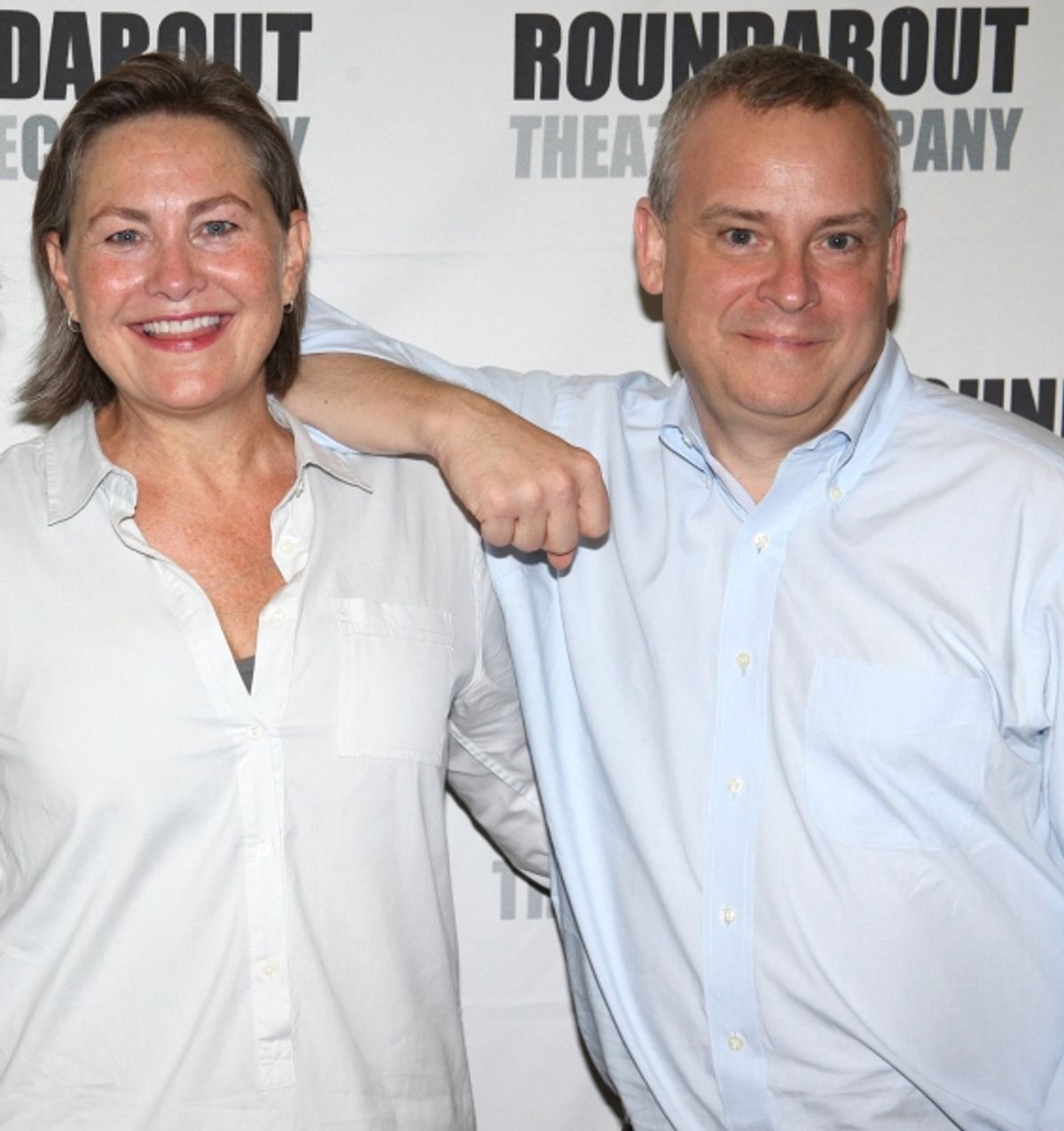 Cherry Jones & Doug Hughes at 