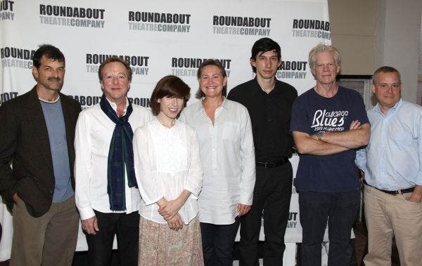 Mark Harelik, Edward Hibbert, Sally Hawkins, Cherry Jones, Adam Driver, Michael Siber Photo