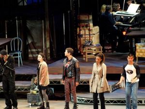 Wayne Brady, Vanessa Hudgens and Tracie Thoms Photo