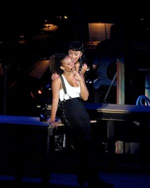 Tracie Thoms and Nicole Scherzinger @ BroadwayWorld Tracie Thoms and Nicole Scherzinger Photo