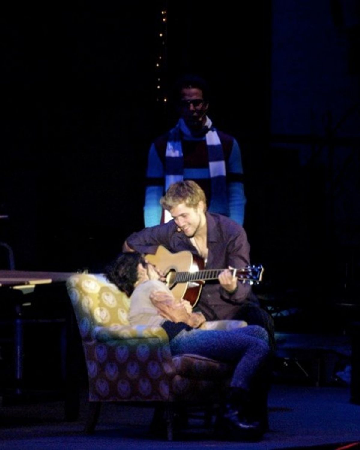 Vanessa Hudgens and Aaron Tveit at 