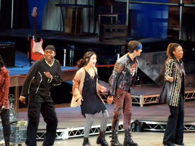 Wayne Brady, Vanessa Hudgens and Tracie Thoms Photo