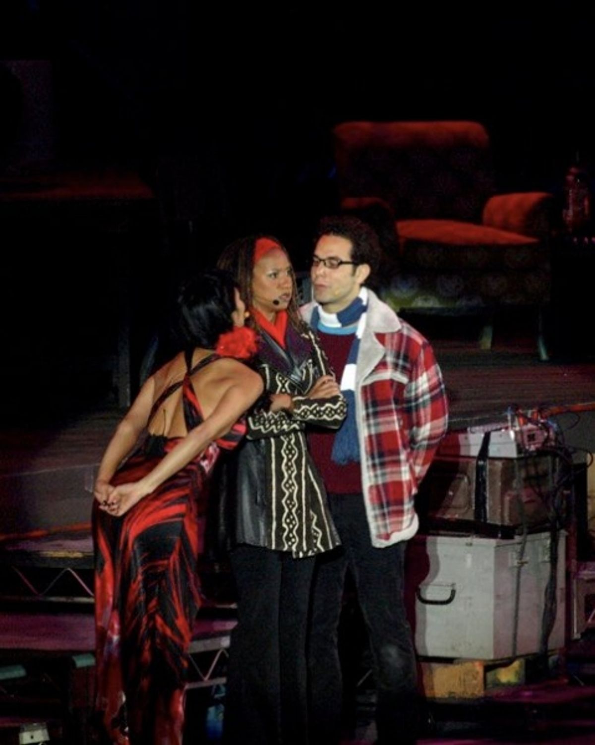 Nicole Scherzinger, Tracie Thoms and Skylar Astin at 