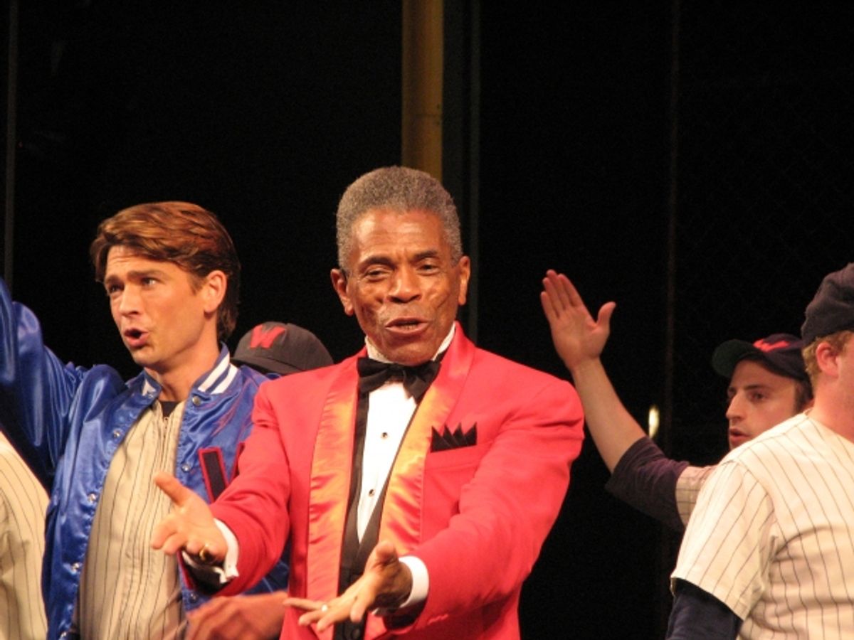 Austin Miller and Andre De Shields at 