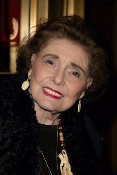 Patricia Neal Attending the Opening Night Performance of DOUBT, March 31, 2005 Photo