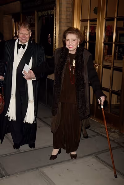 Patricia Neal Attending the Opening Night Performance of DOUBT, MArch 31, 2005 Photo