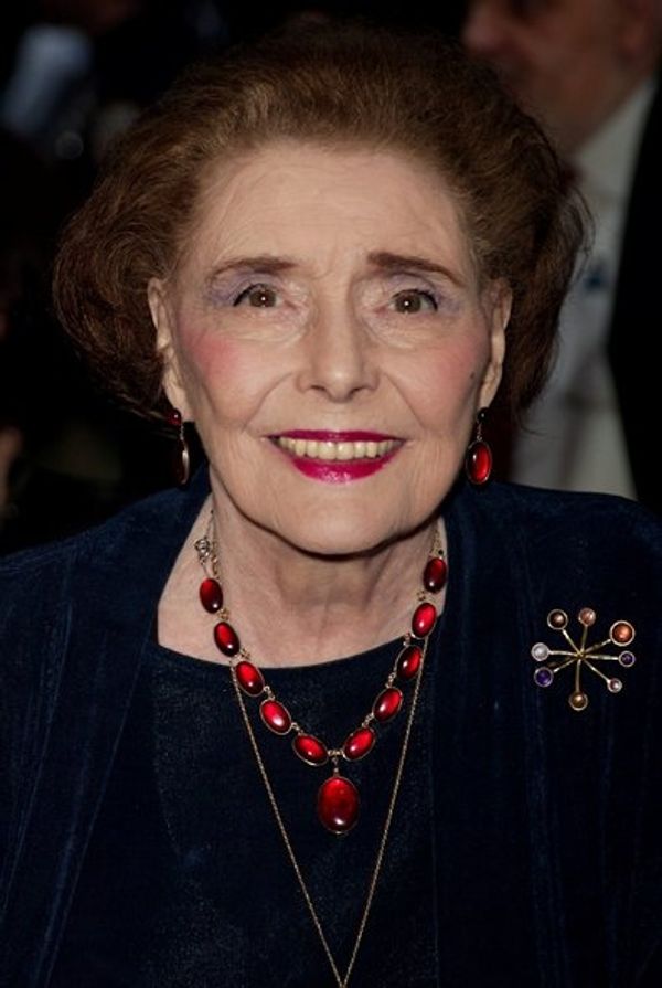 Patricia Neal Helps Celebrate the Opening of the New Broadway Production of the Belov Photo