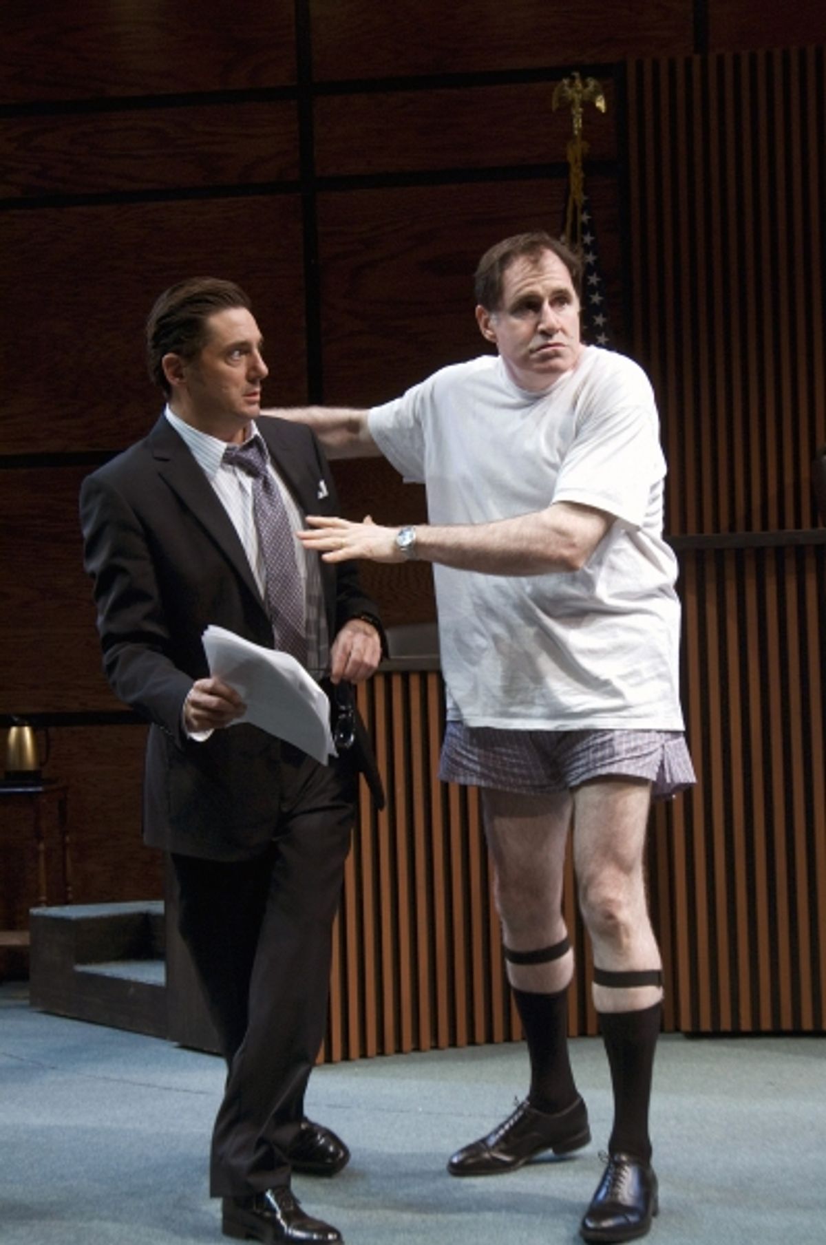 Reg Rogers, Richard Kind at ROMANCE in Performance at Bay Street Theatre
