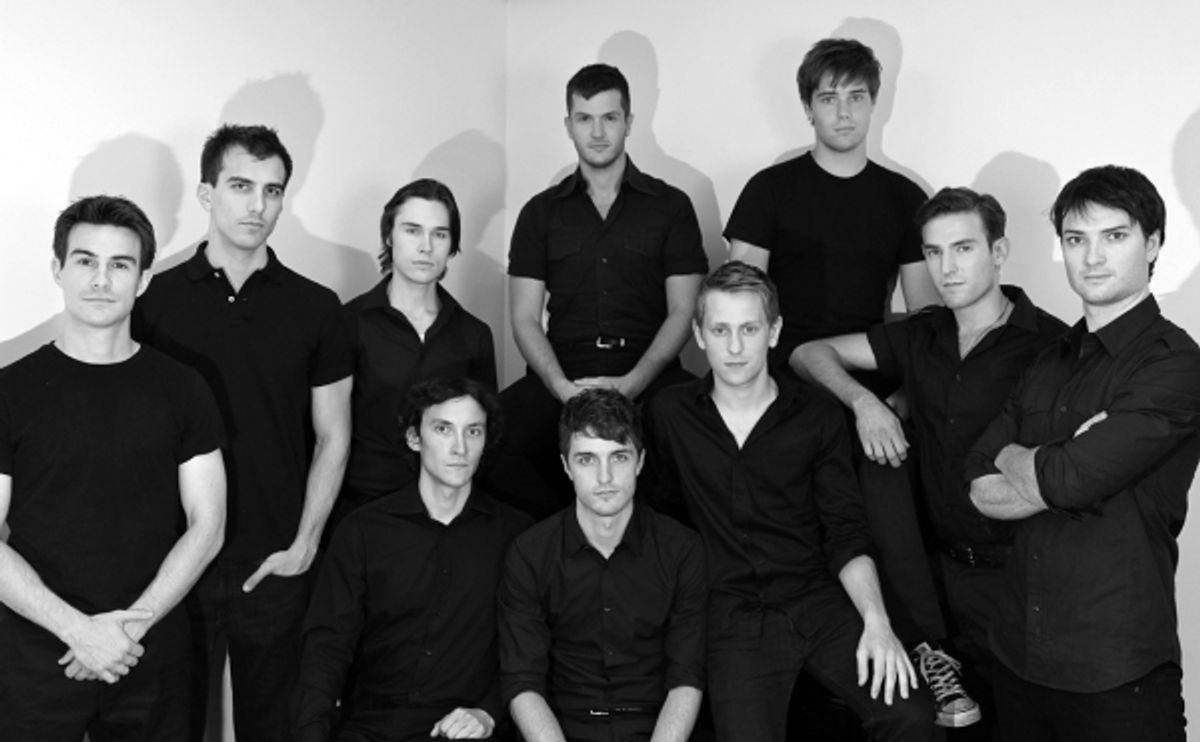 Matt Steiner, Paul Downs Colaizzo, Sam Underwood, Doug Kreeger, Jesse Swenson, Morgan Karr, Justin Blanchard, Joseph Yeargain, Mitch Dean, and Eric Nelsen at 