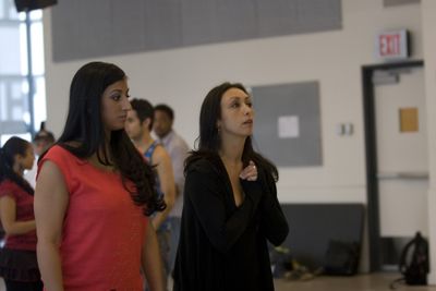 Nicole Lequerica (Aurea Agron) and Natascia Diaz (Esmeralda Agron)  Photo