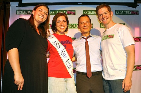 Jenny Kanelos, Claire Buffie, Richard Socarides & Rory O'Malley Photo