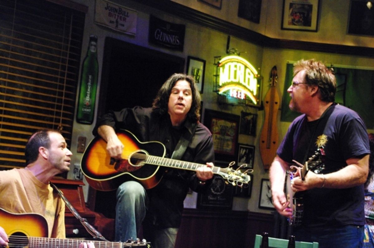 John Prine, Michael Shelton, Tim Brickley and Tim Grimm at 