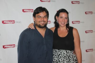Bobby Lopez and Kristen Anderson Lopez Photo