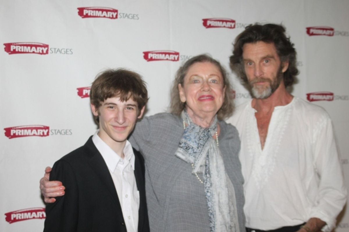 Noah Robbins, Elizabeth Wilson and John Glover at 