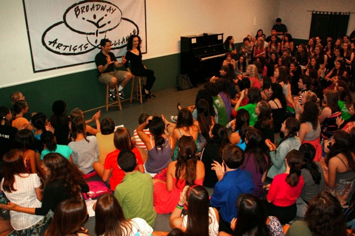 Seth Rudetsky and Bebe Neuwirth at 