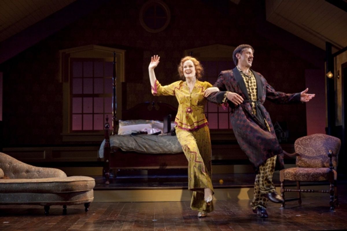 Kate Baldwin and Lewis Cleale at 