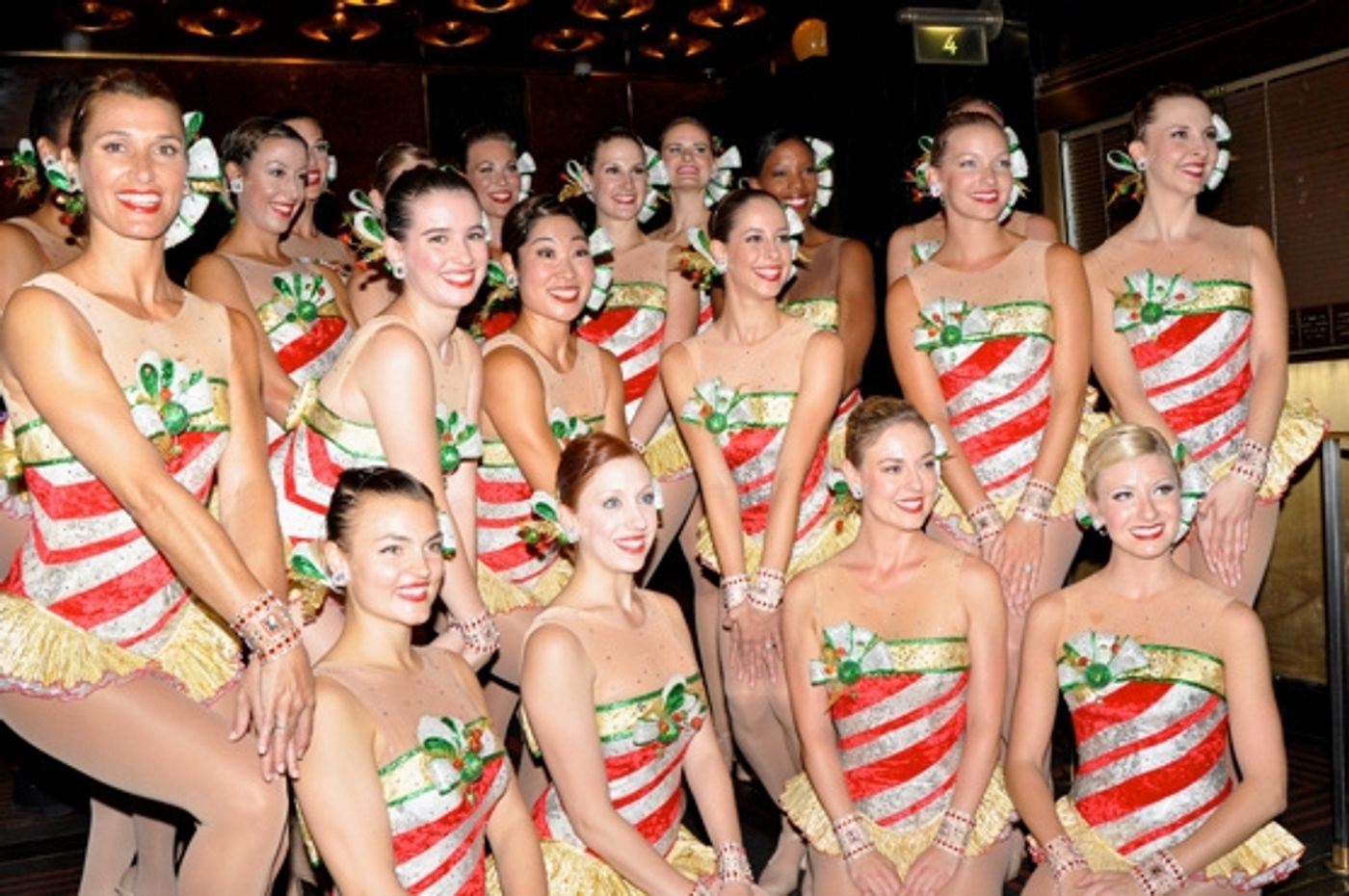Photo Coverage: Rockettes Kick Off 2010 Radio City Chistmas Spectacular with Nationwide Kickline  Image