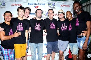 Dale Hensley, Chris Hoch & the cast of La Cage aux Folles @ BroadwayWorld Dale Hensley, Chris Hoch & the cast of La Cage aux Folles Photo