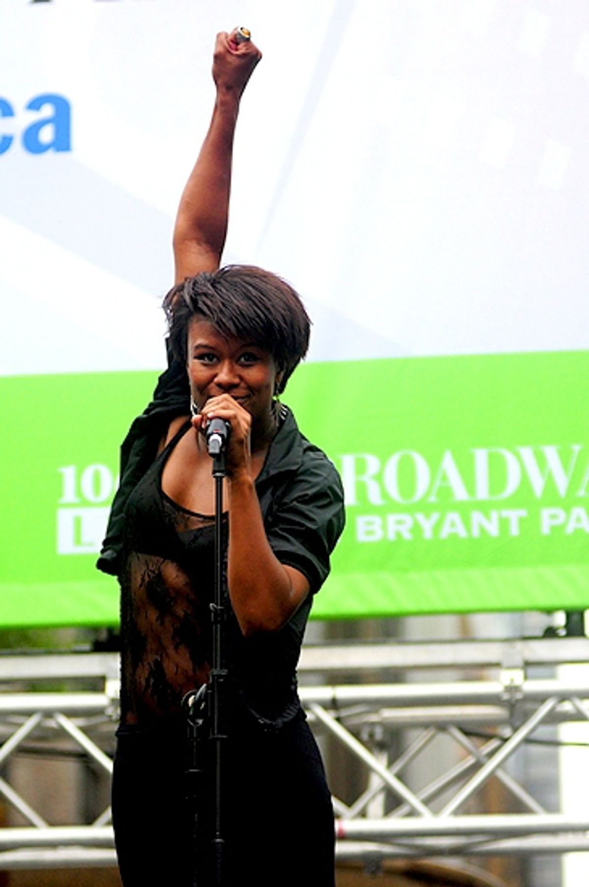 Christina Sajous ( American Idiot ) at 