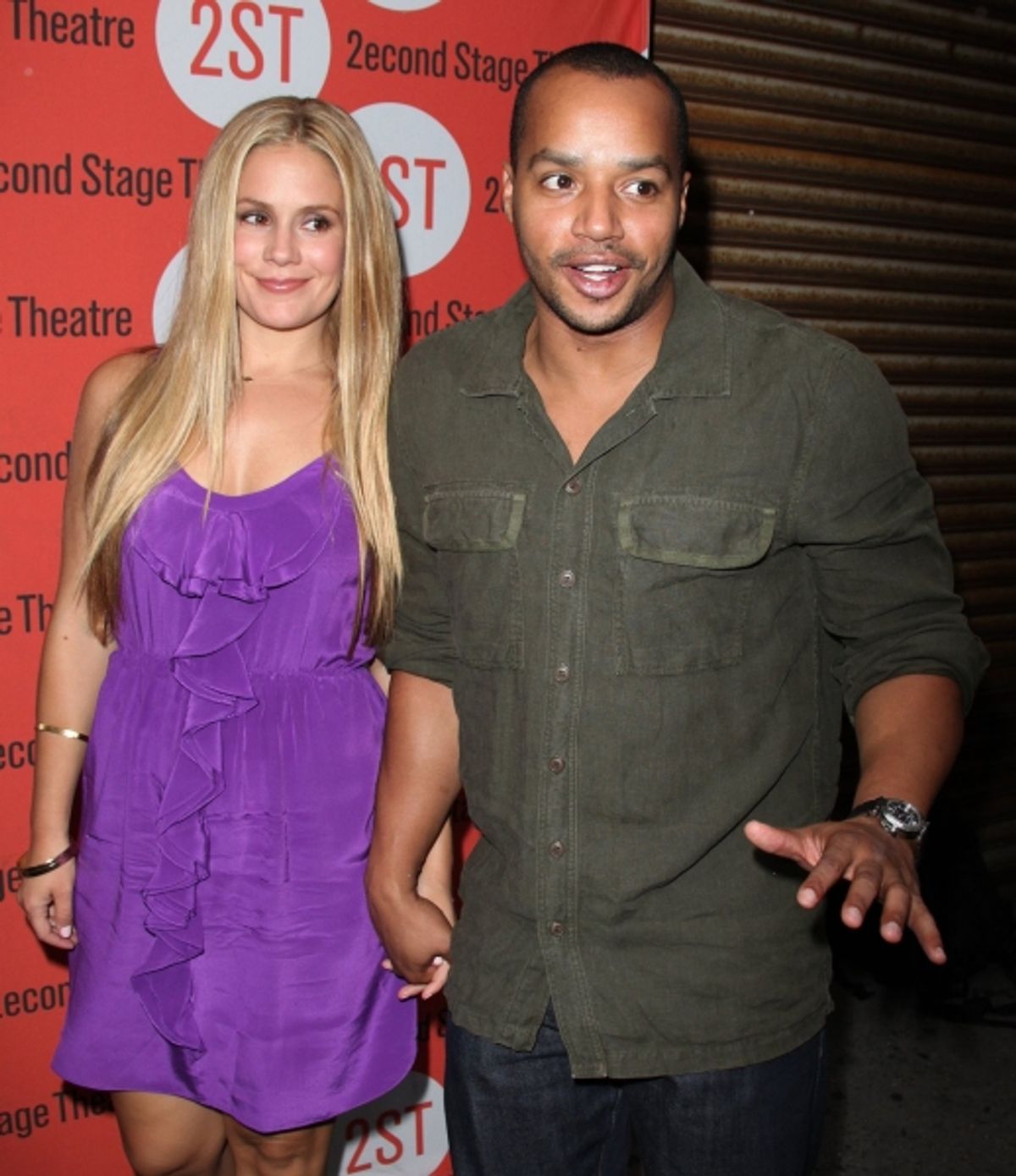 Donald Faison and Cacee Cobb at 