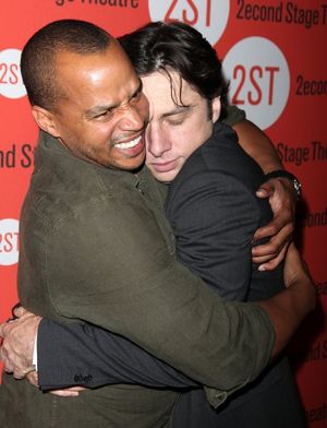 Donald Faison & Zach Braff Photo