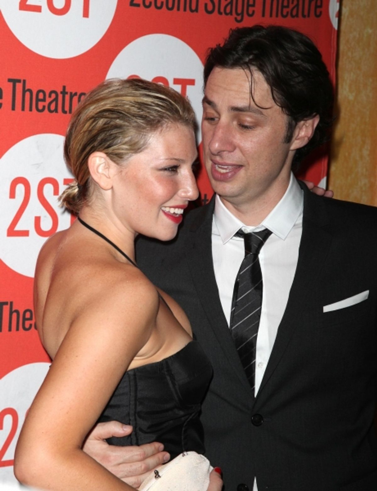 Ari Graynor and Zach Braff at 