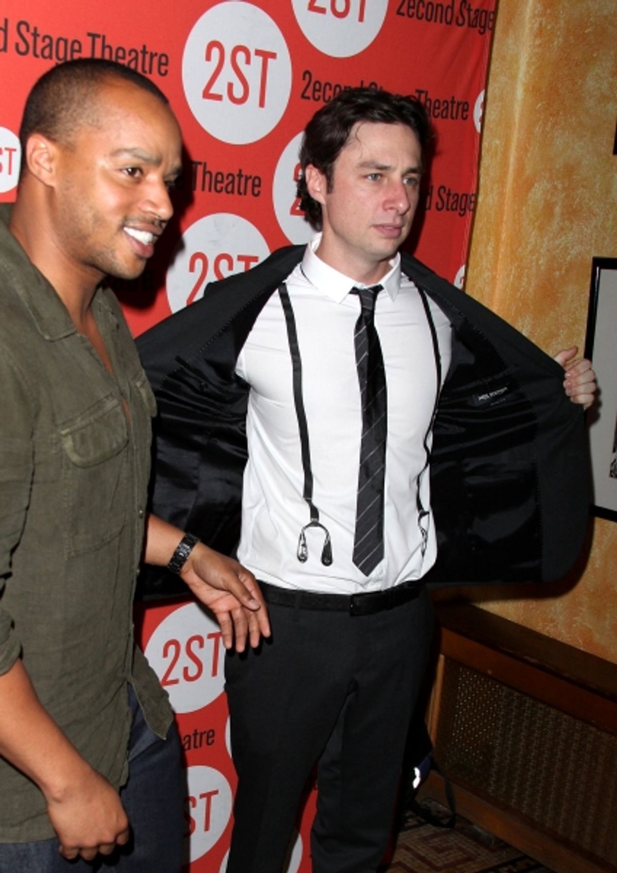Donald Faison & Zach Braff at 