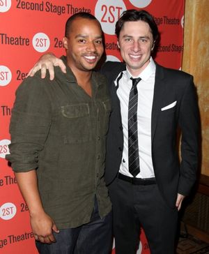 Donald Faison & Zach Braff Photo