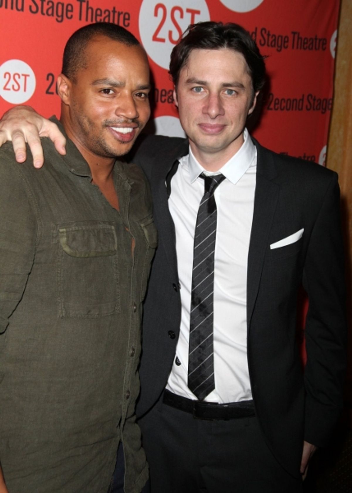 Donald Faison & Zach Braff at 