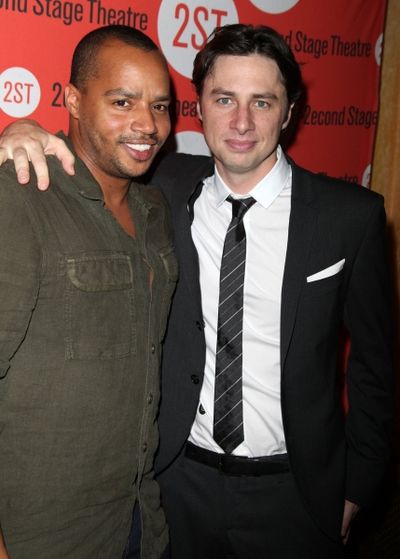 Donald Faison & Zach Braff Photo